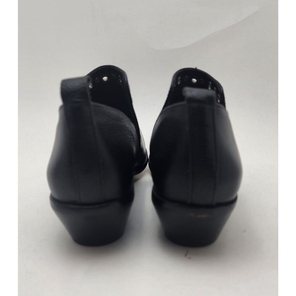 Rebecca Minkoff ANNETTE" LEATHER Studded Booties Women's 8 Black - Picture 7 of 16